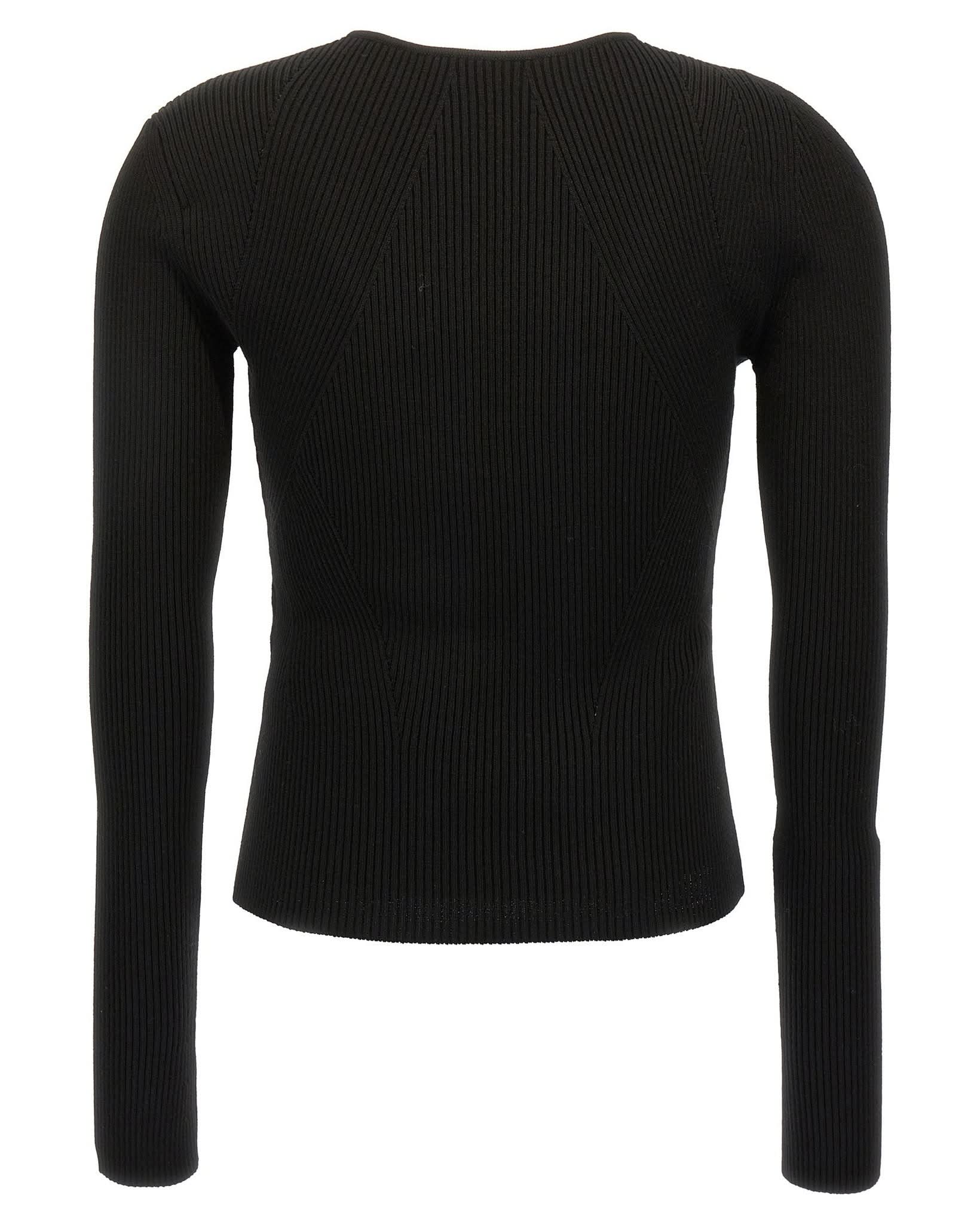 Alexander Mcqueen Cut Out Sweater Glam Steals