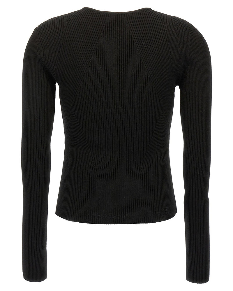 Alexander Mcqueen Cut Out Sweater Glam Steals