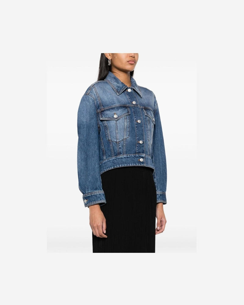 Alexander Mcqueen Denim Coat Glam Steals
