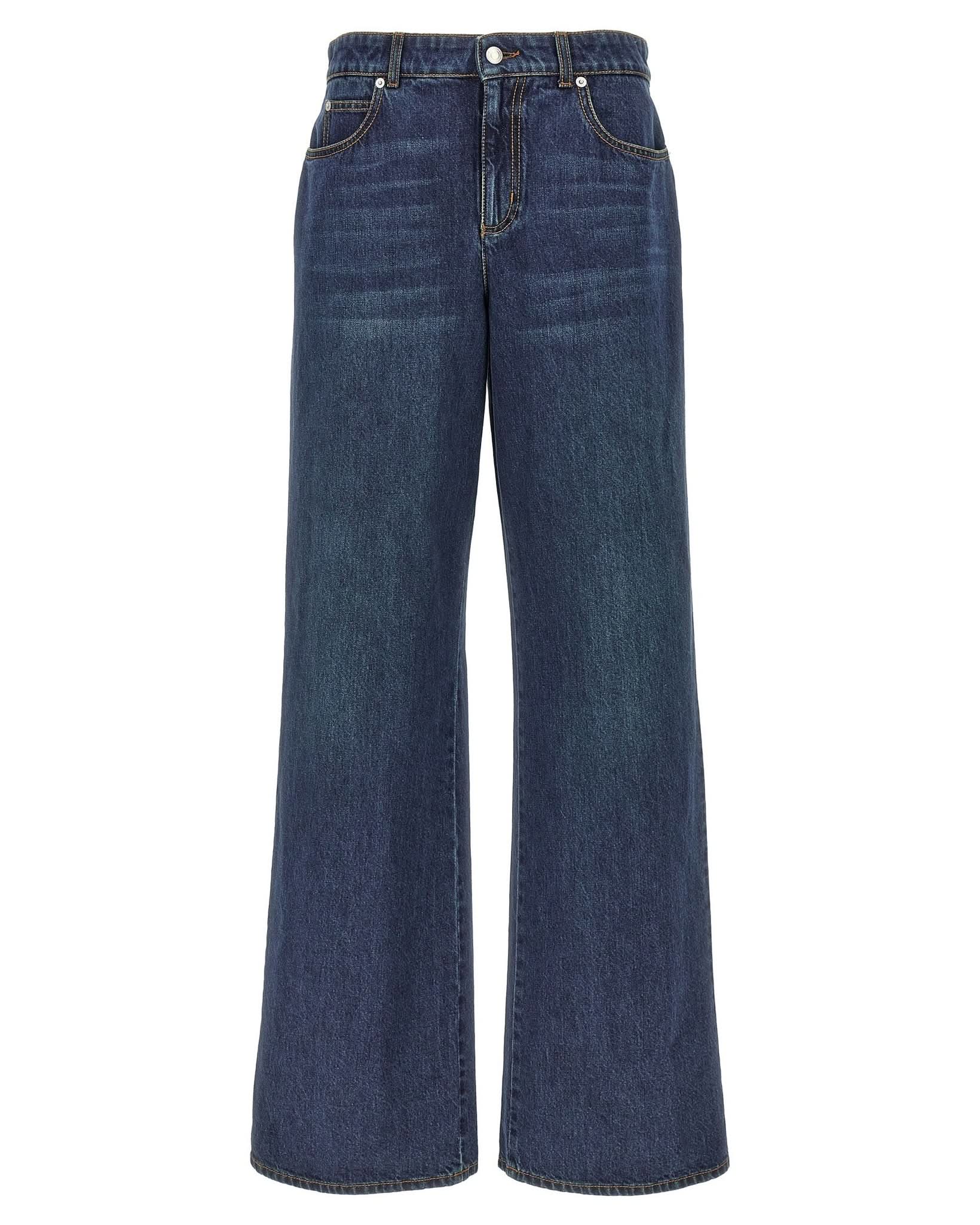 Alexander Mcqueen Denim Jeans Glam Steals