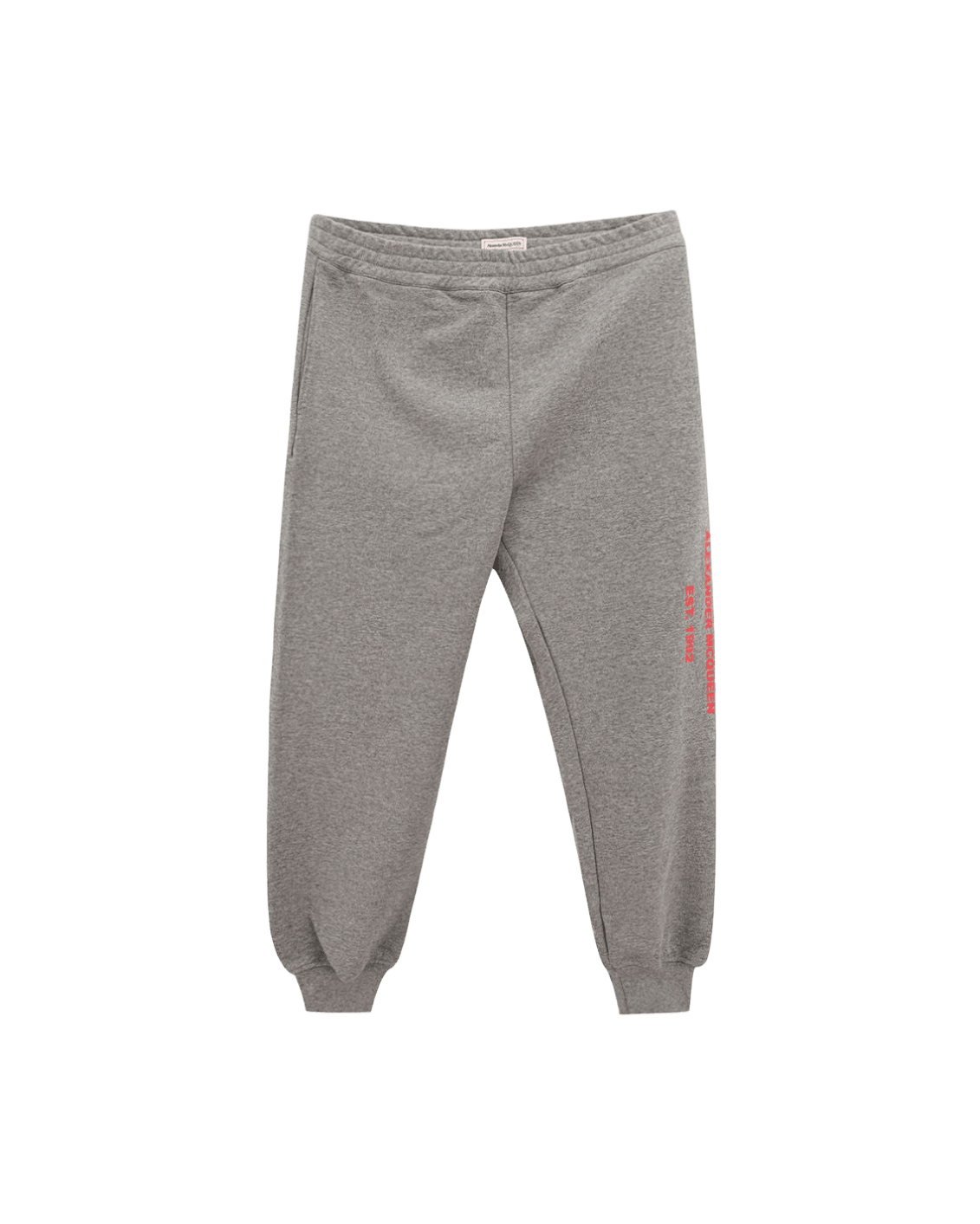 Alexander Mcqueen Gray Cotton Chic Blend Trouser Glam Steals