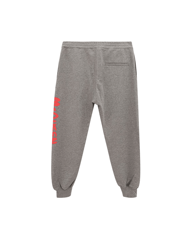 Alexander Mcqueen Gray Cotton Chic Blend Trouser Glam Steals