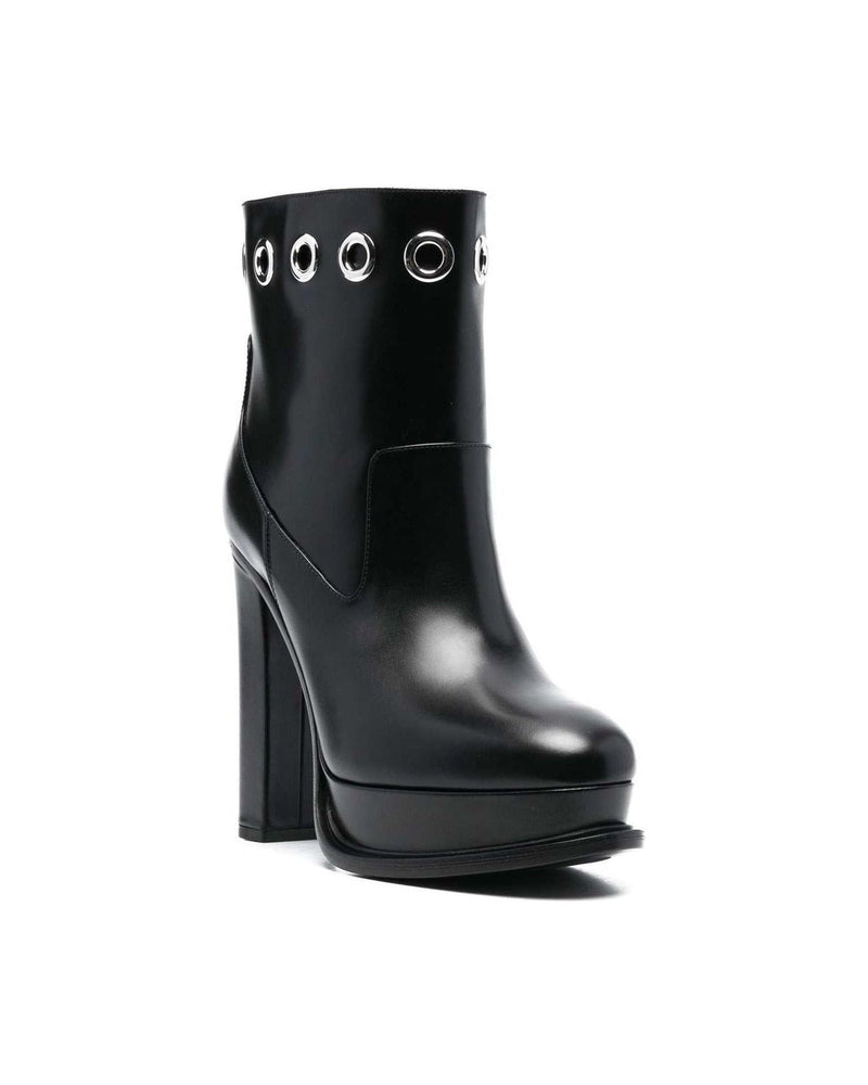 Alexander Mcqueen Heeles Boots Glam Steals