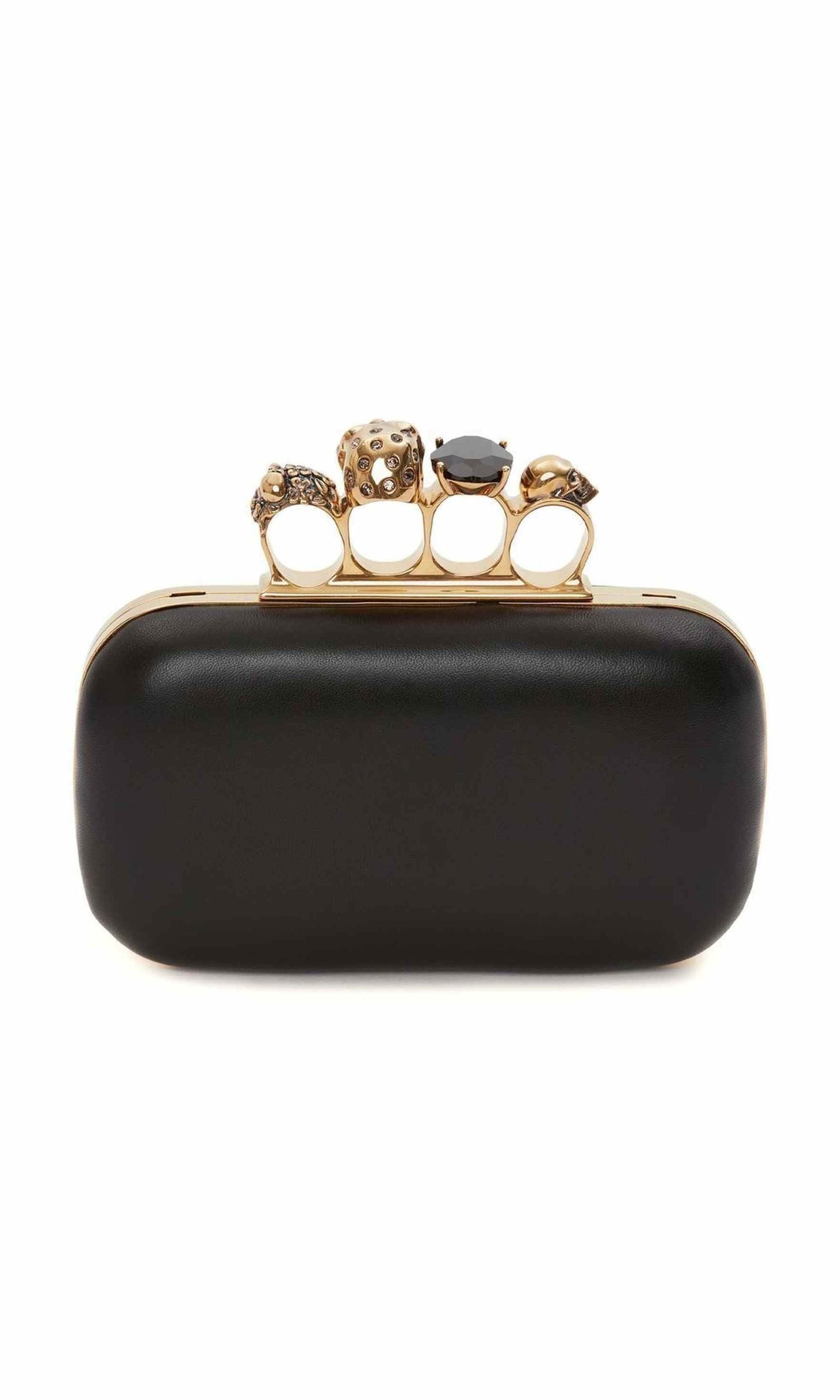 Alexander Mcqueen Knuckle Chain Clutch Glam Steals