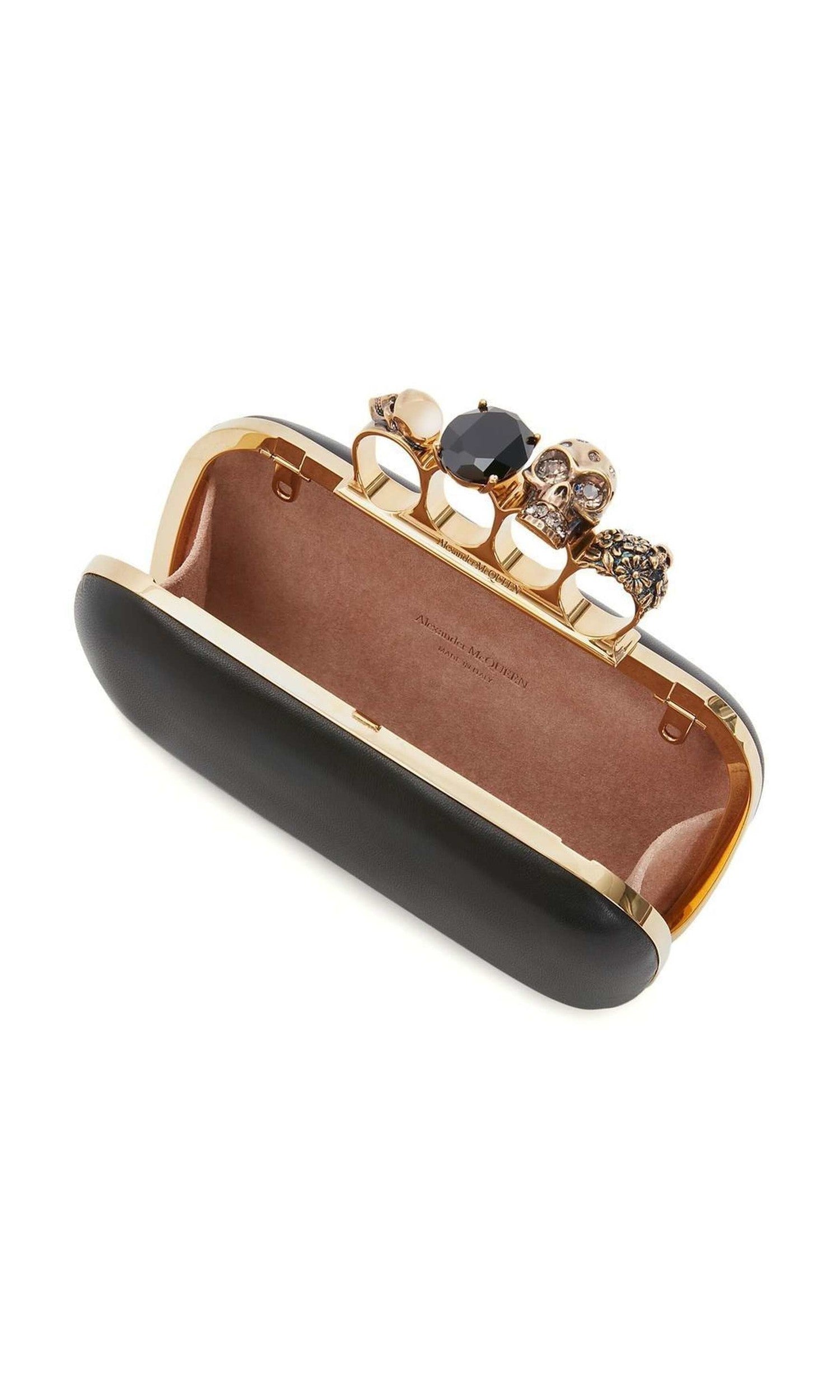 Alexander Mcqueen Knuckle Chain Clutch Glam Steals