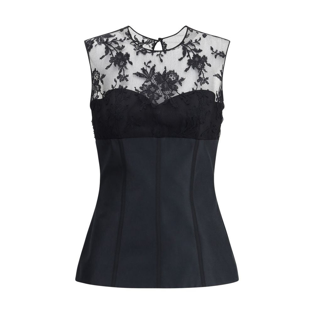 Alexander Mcqueen Lace Top Glam Steals