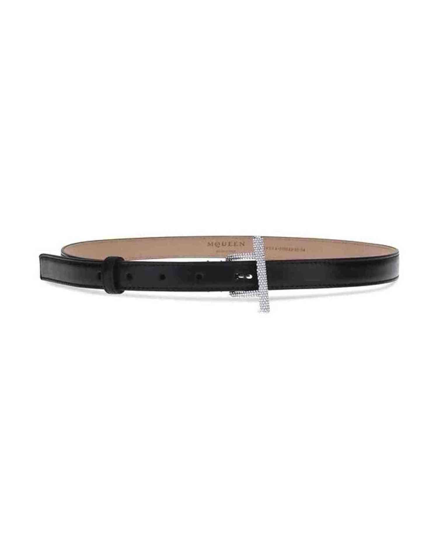 Alexander Mcqueen Leather Belt Glam Steals