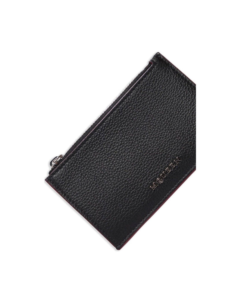 Alexander Mcqueen Leather Card Case Glam Steals
