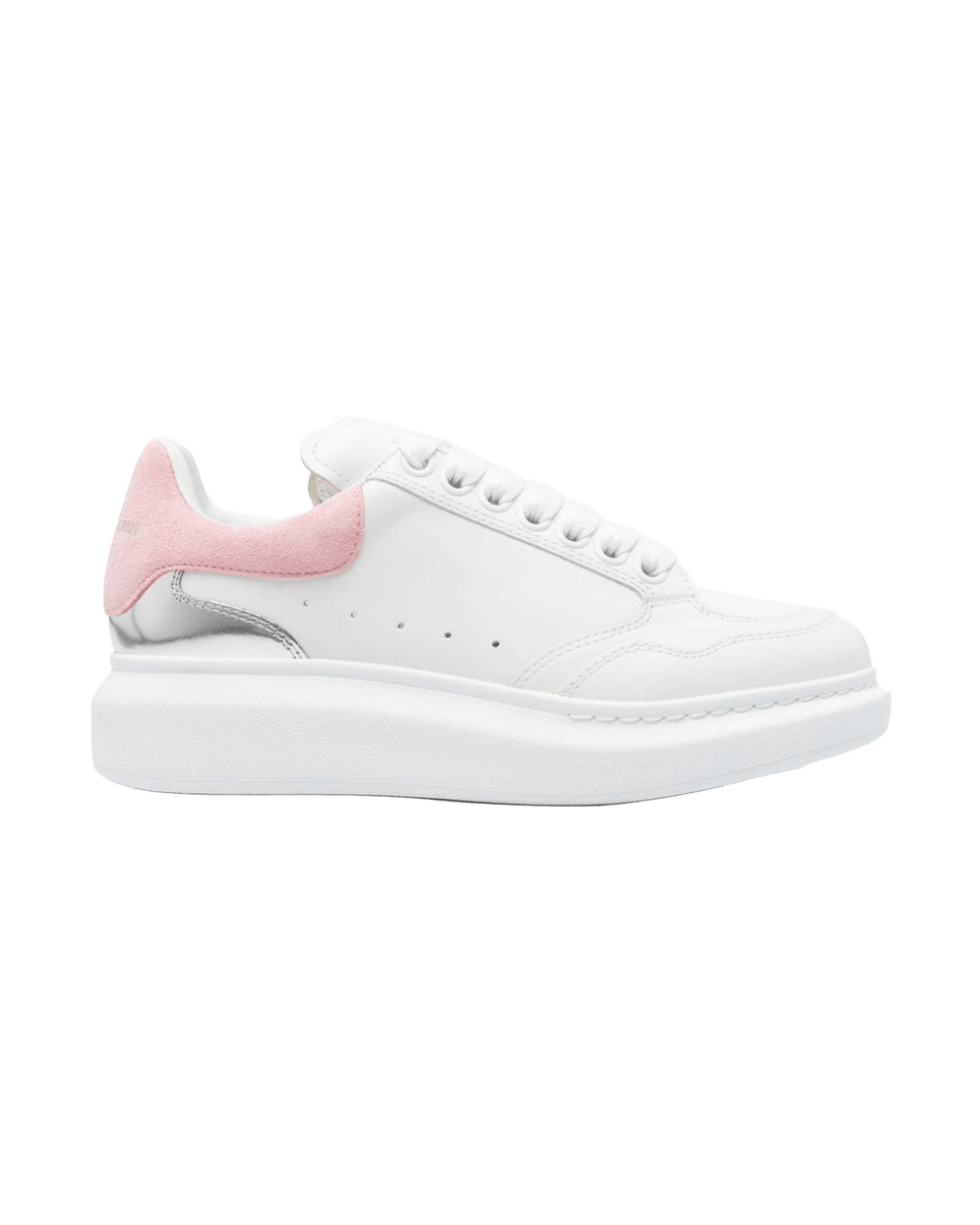 Alexander Mcqueen Leather Oversized Sneakers Glam Steals