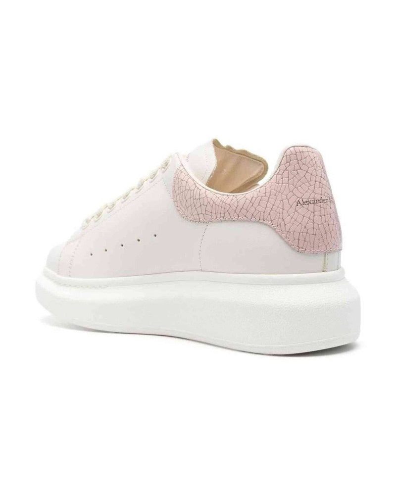 Alexander Mcqueen Leather Oversized Sneakers Glam Steals