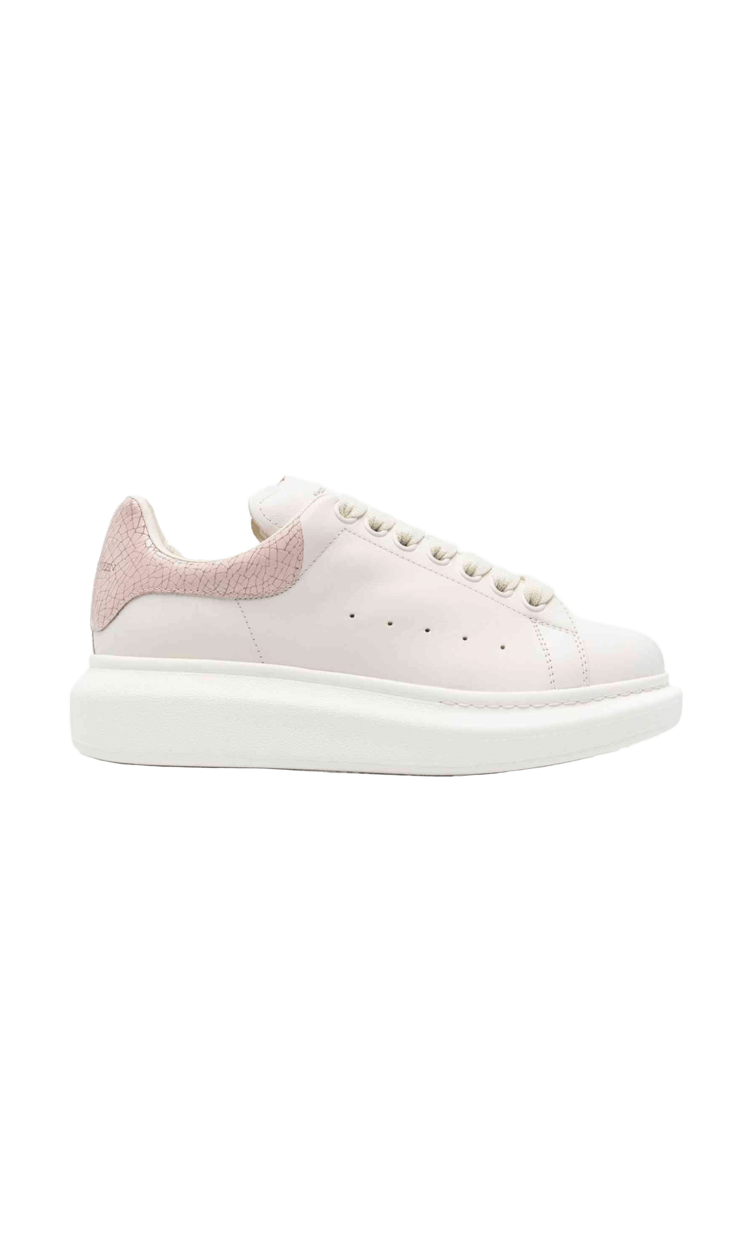 Alexander Mcqueen Leather Oversized Sneakers Glam Steals