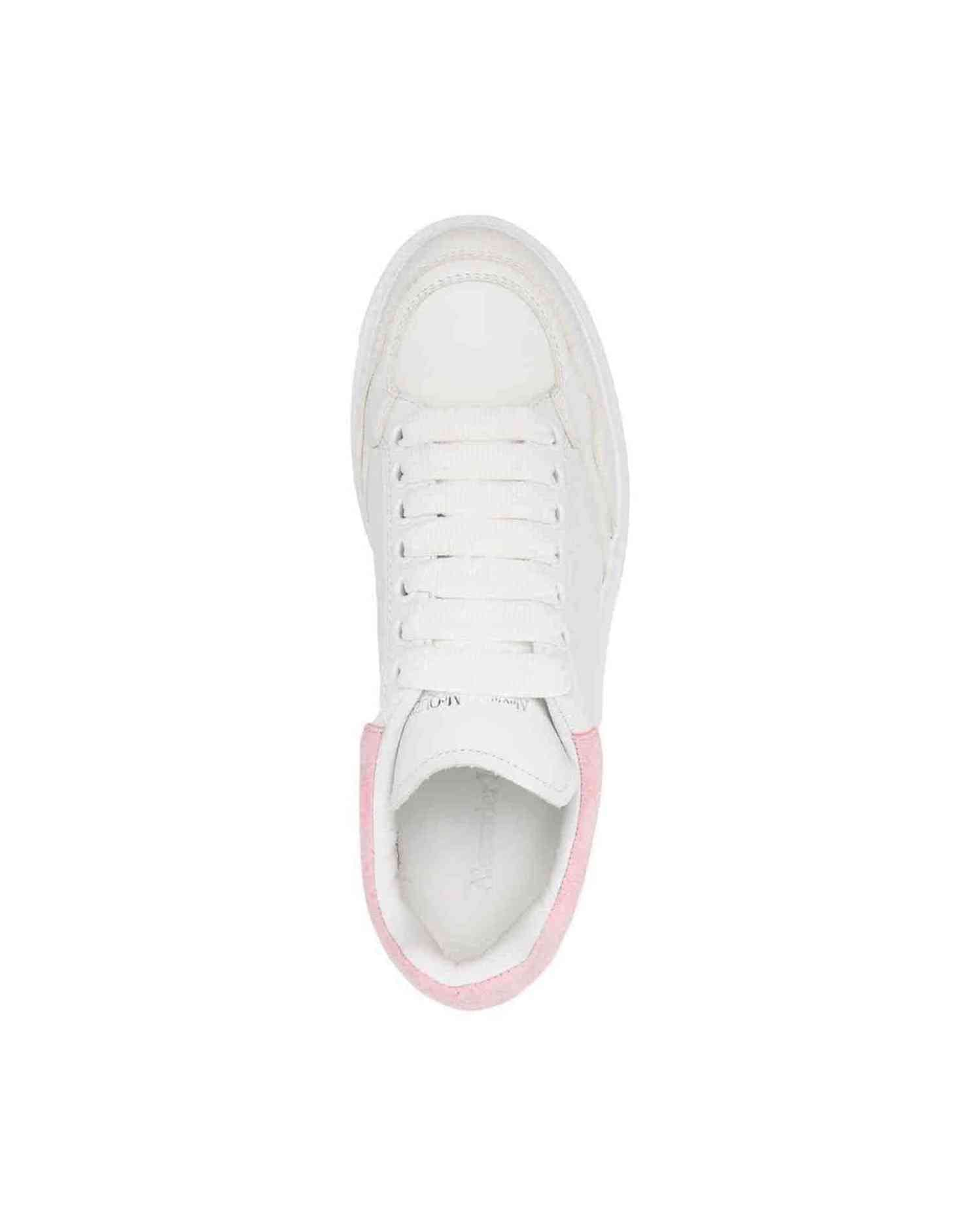 Alexander Mcqueen Leather Oversized Sneakers Glam Steals