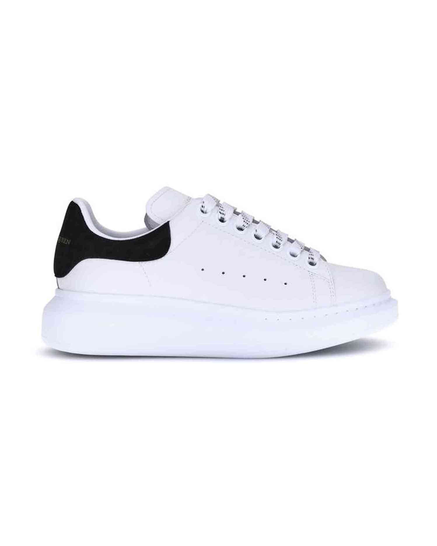 Alexander Mcqueen Leather Sneakers Glam Steals