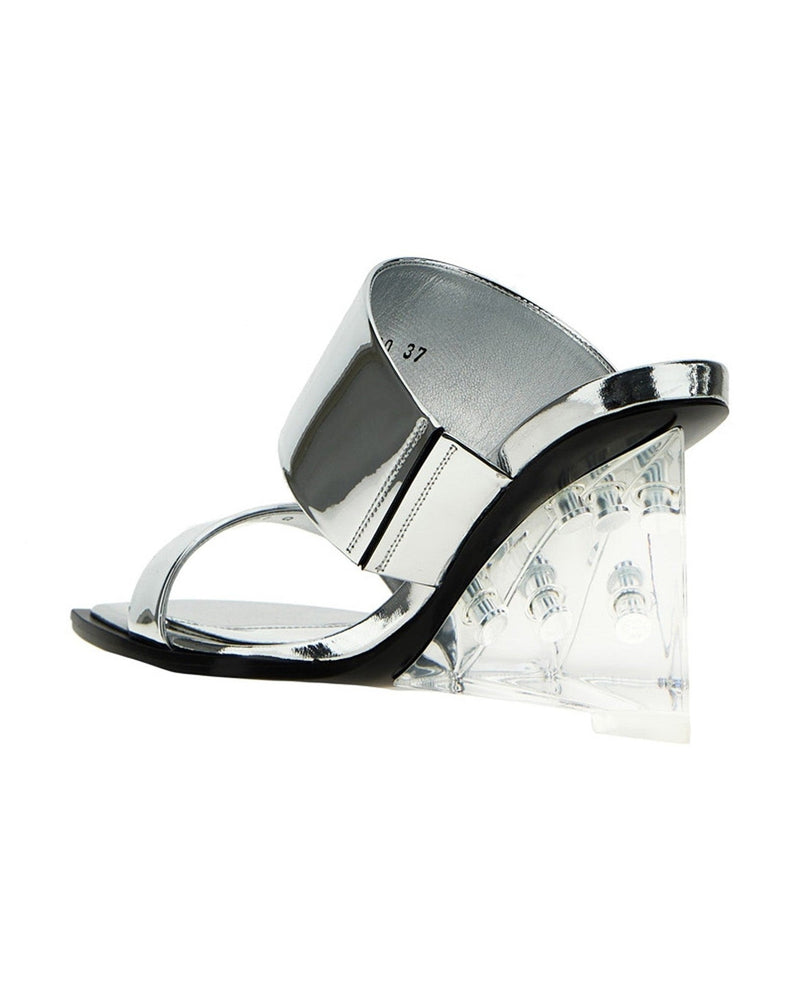 Alexander Mcqueen Mirror Sandals Glam Steals