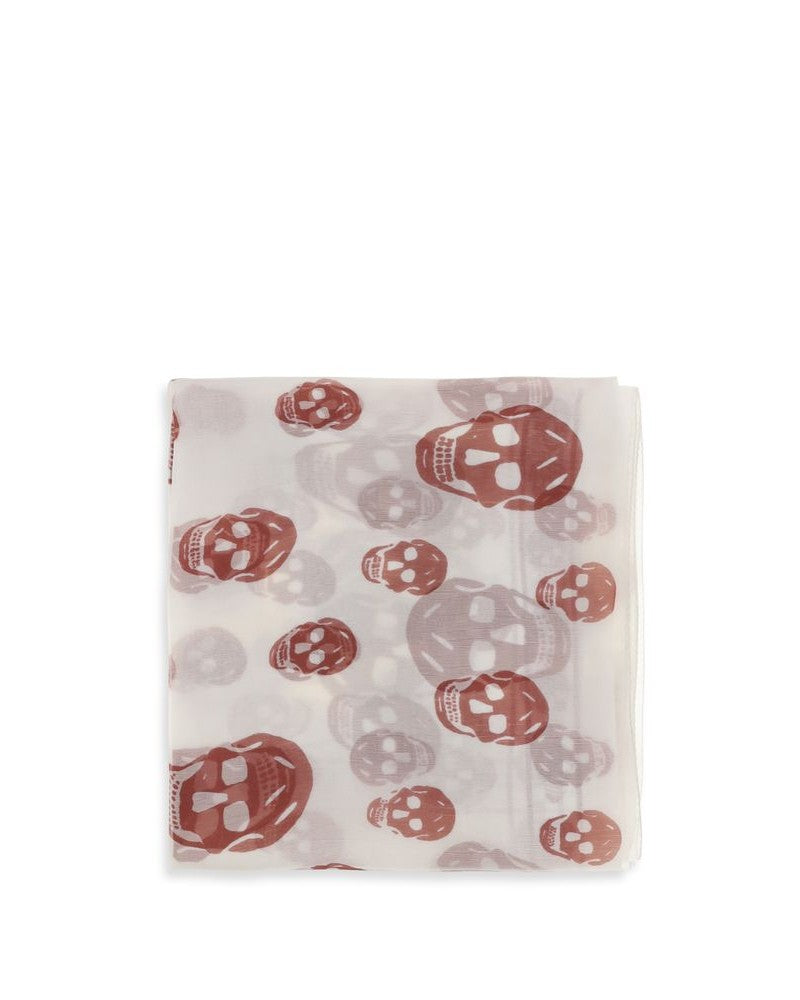 Alexander Mcqueen Multicolor Silk Scarf Glam Steals