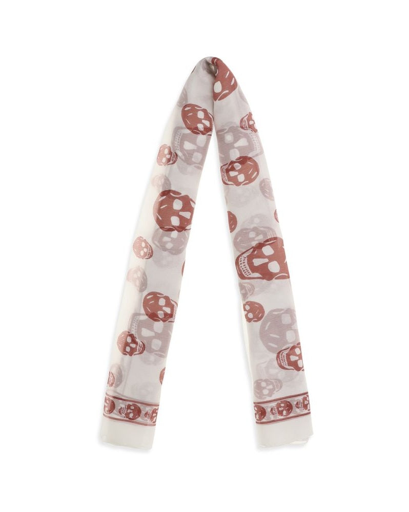 Alexander Mcqueen Multicolor Silk Scarf Glam Steals