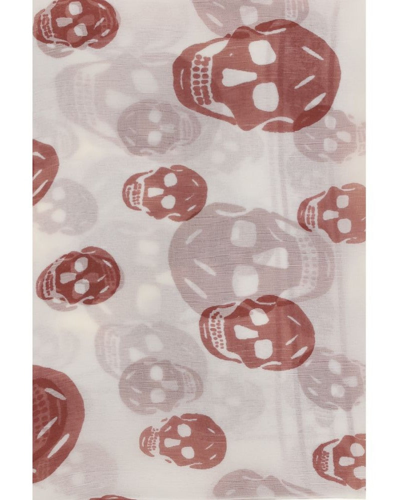 Alexander Mcqueen Multicolor Silk Scarf Glam Steals