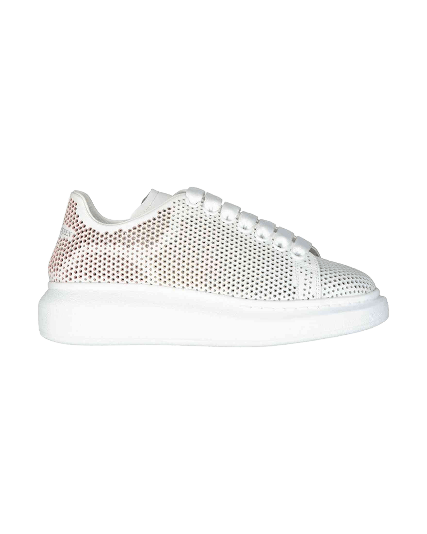 Alexander Mcqueen Oversized Dotted Cut Out Sneakers Glam Steals