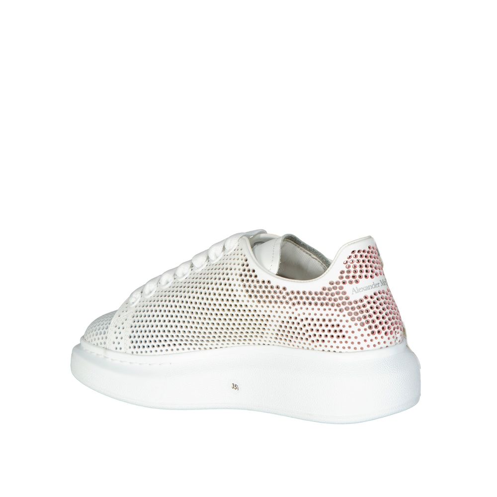 Alexander Mcqueen Oversized Dotted Cut Out Sneakers Glam Steals
