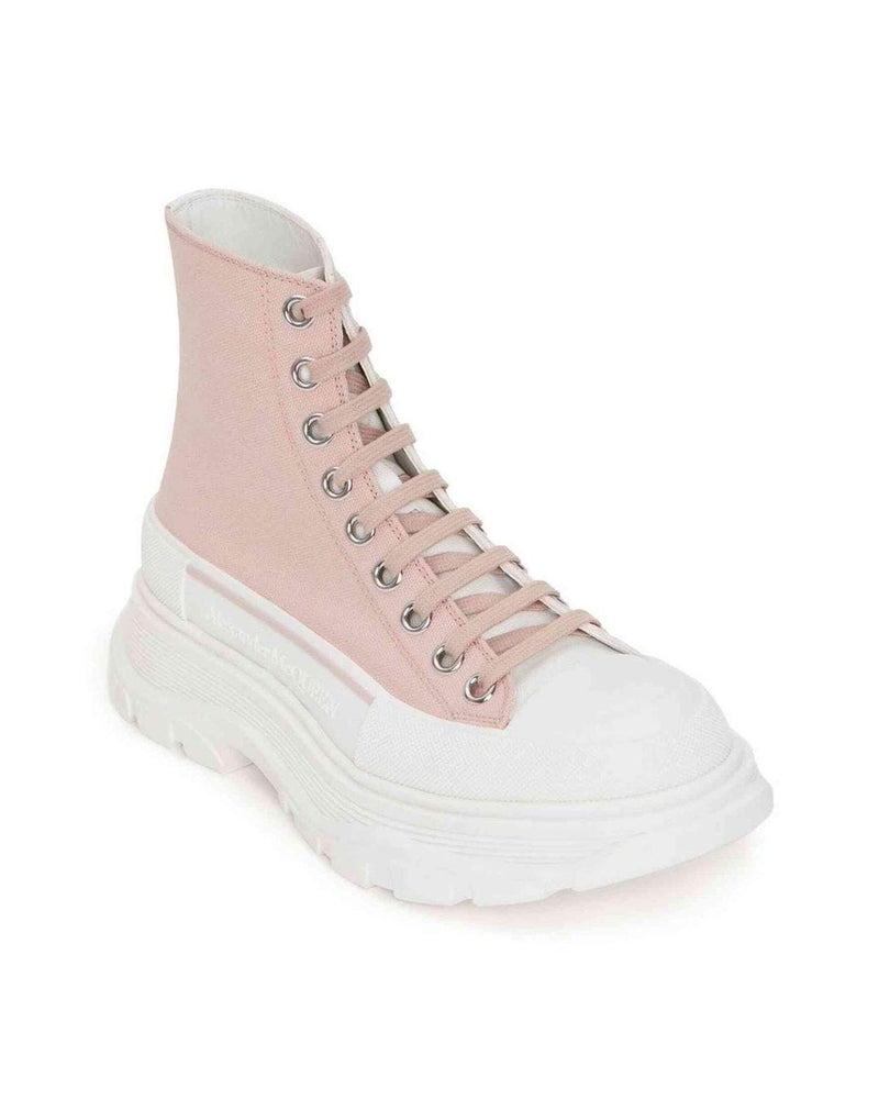 Alexander Mcqueen Oversized Sole Ankle Boots Glam Steals