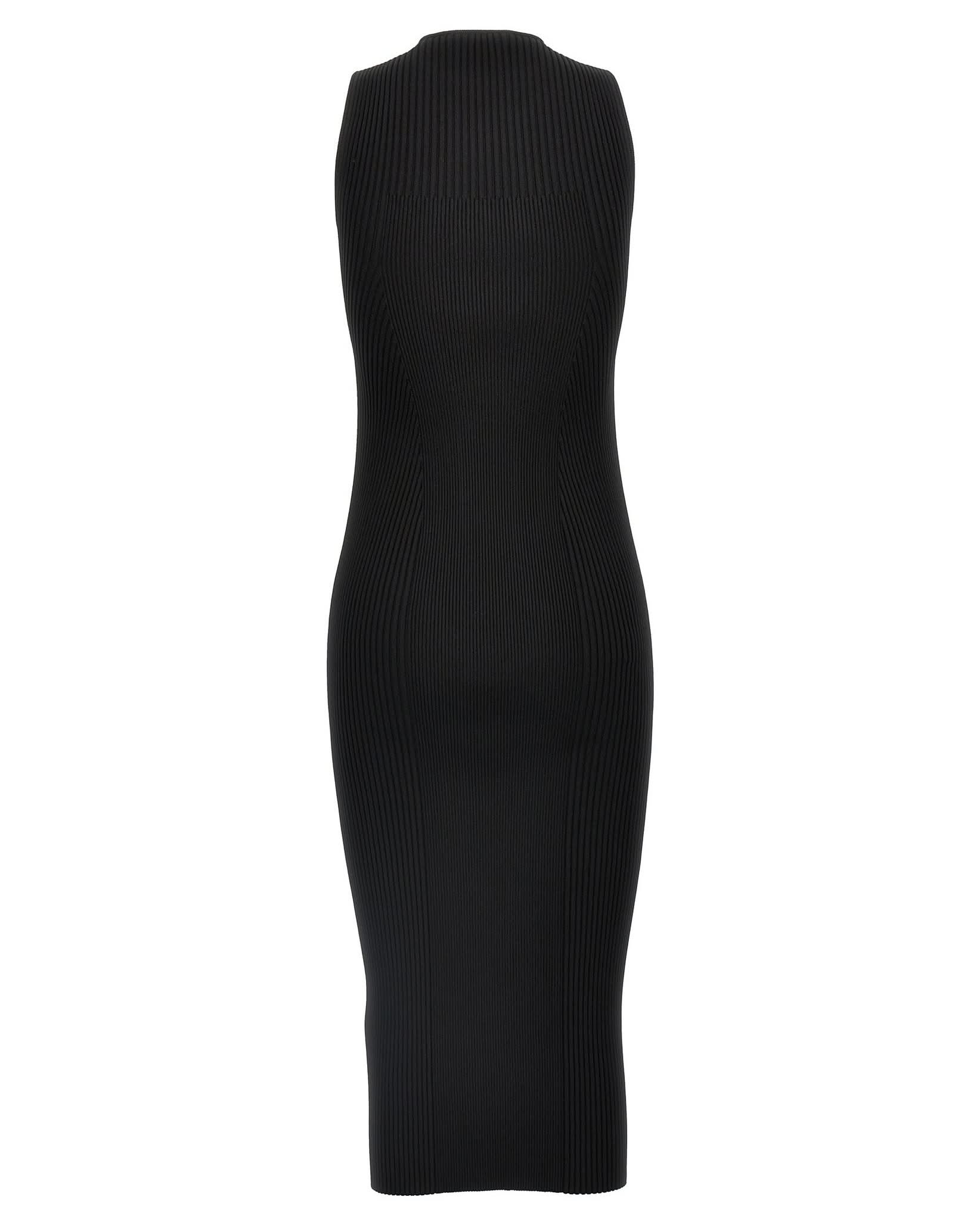 Alexander Mcqueen Ribbed Knit Dress Glam Steals
