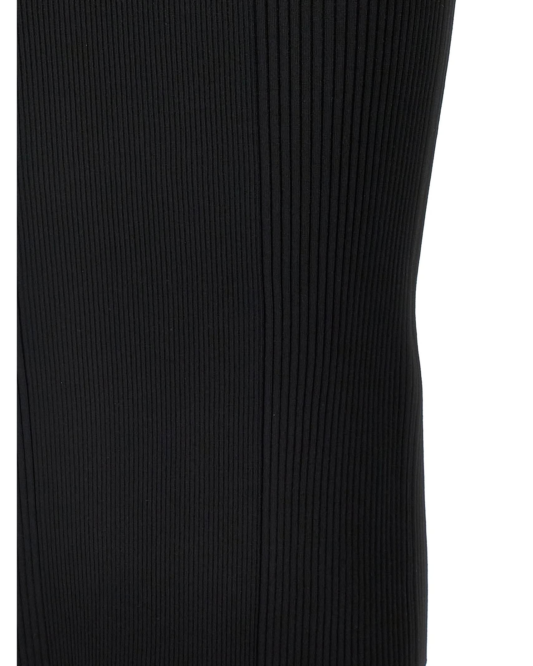 Alexander Mcqueen Ribbed Knit Dress Glam Steals