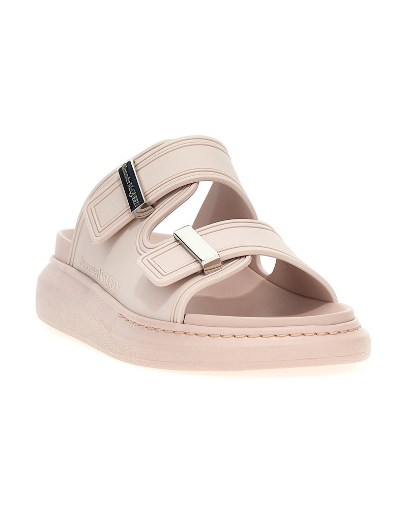 Alexander Mcqueen Rubber Sandals Glam Steals