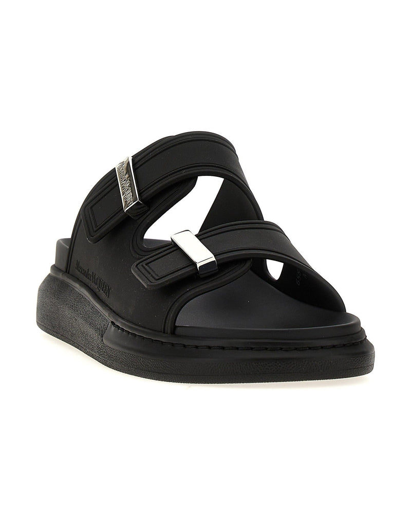 Alexander Mcqueen Rubber Sandals Glam Steals