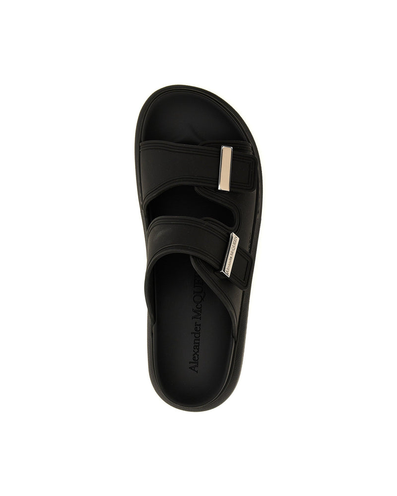 Alexander Mcqueen Rubber Sandals Glam Steals