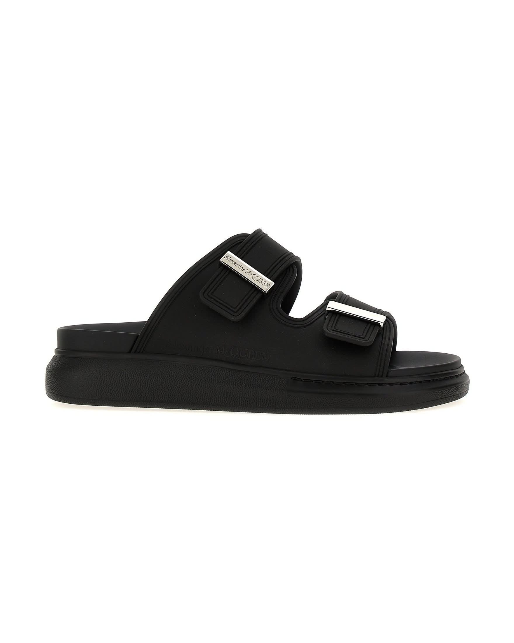 Alexander Mcqueen Rubber Sandals Glam Steals
