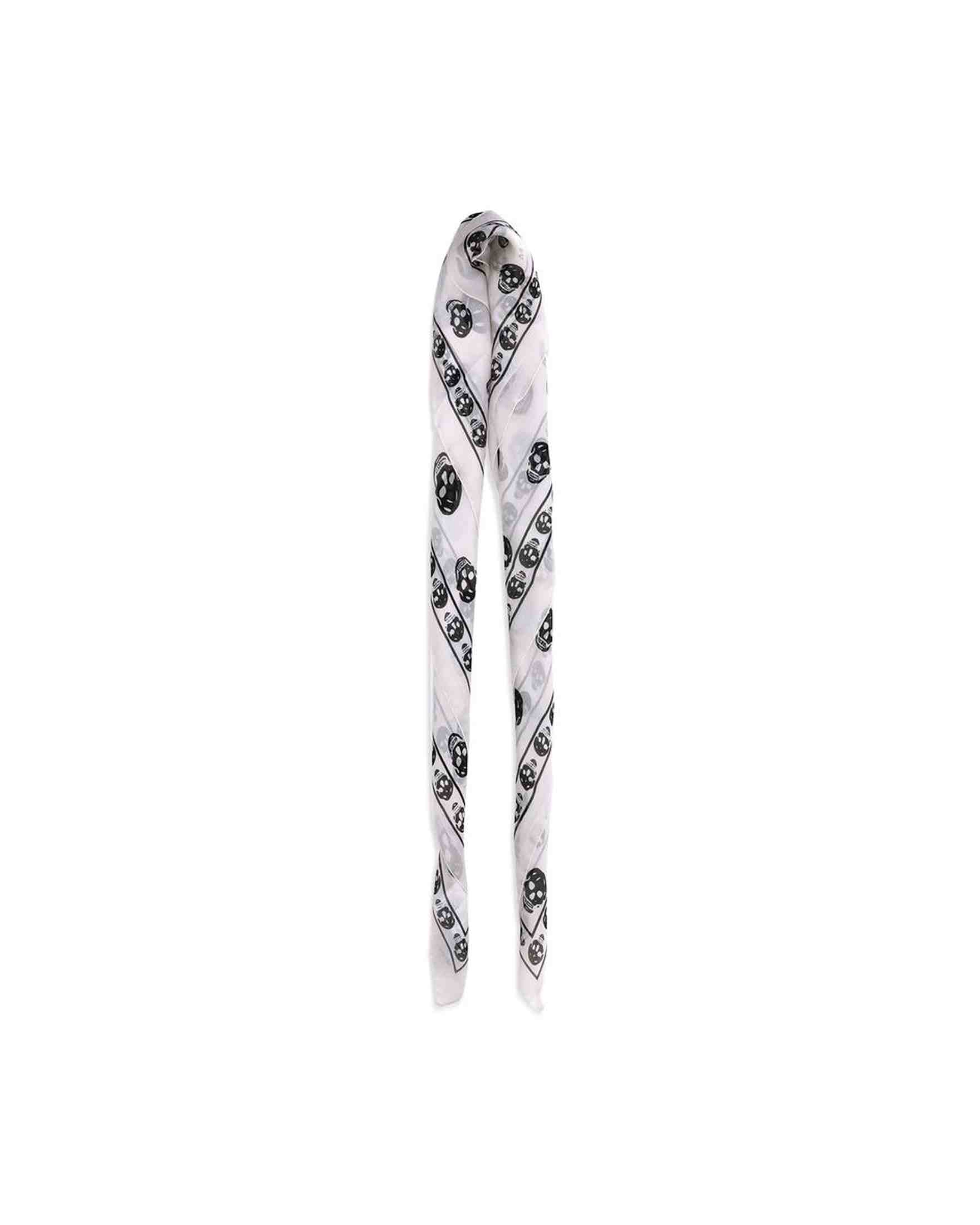 Alexander Mcqueen Silk Skull Scarf Glam Steals