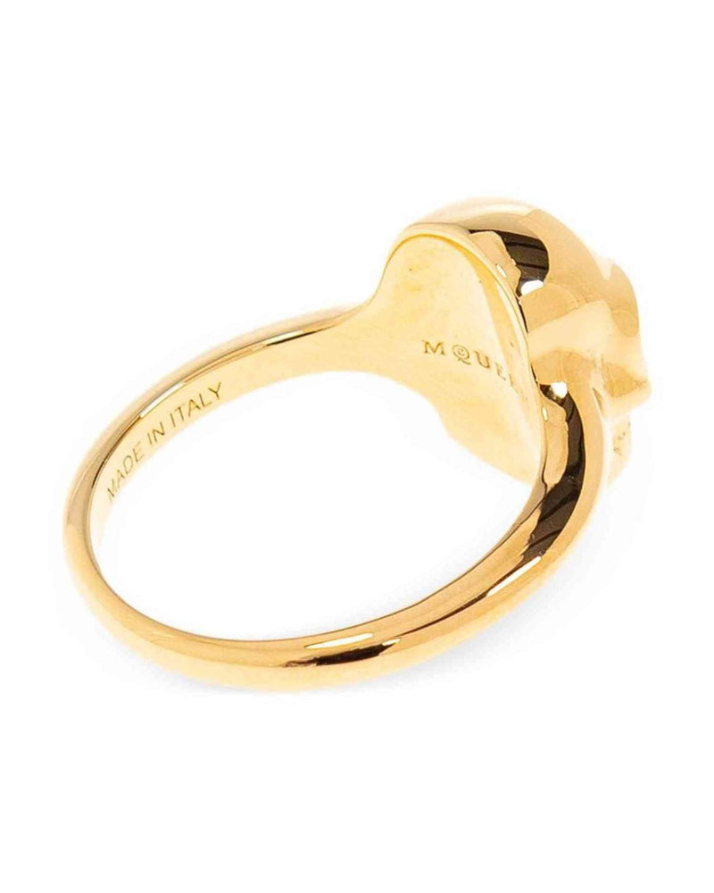 Alexander Mcqueen Skull Ring Glam Steals