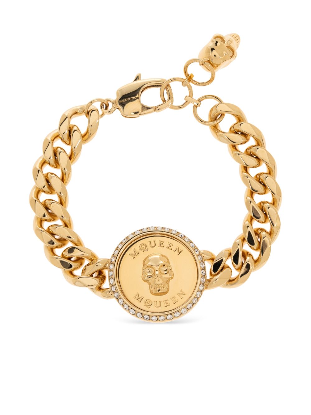 Alexander Mcqueen Sovereign Skull Bracelet Glam Steals