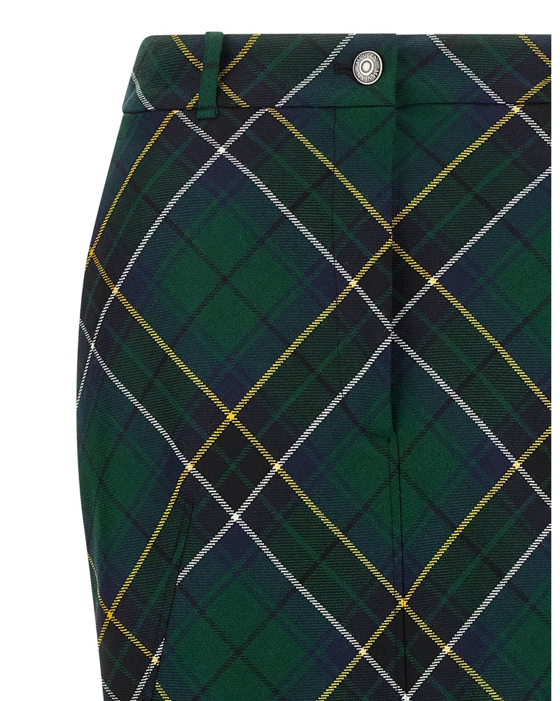 Alexander Mcqueen Tartan Skirt Glam Steals