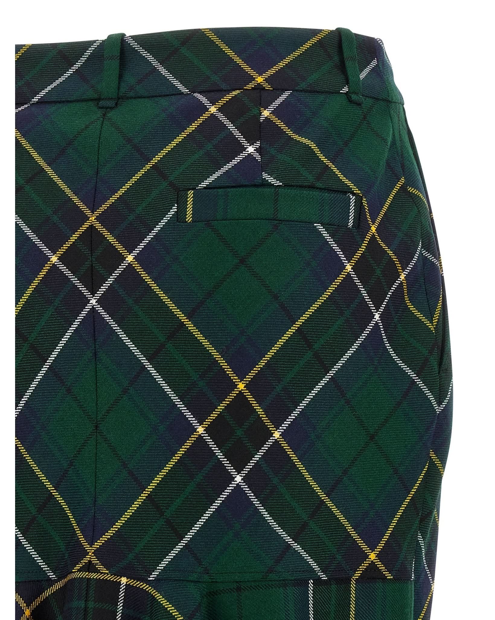 Alexander Mcqueen Tartan Skirt Glam Steals