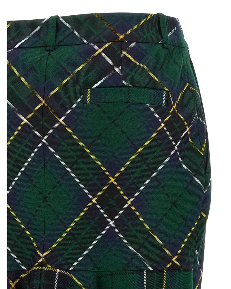Alexander Mcqueen Tartan Skirt Glam Steals