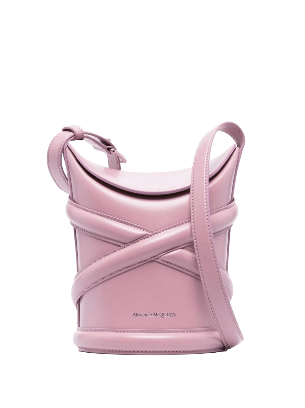 Alexander Mcqueen The Curve Bucket Bag Glam Steals