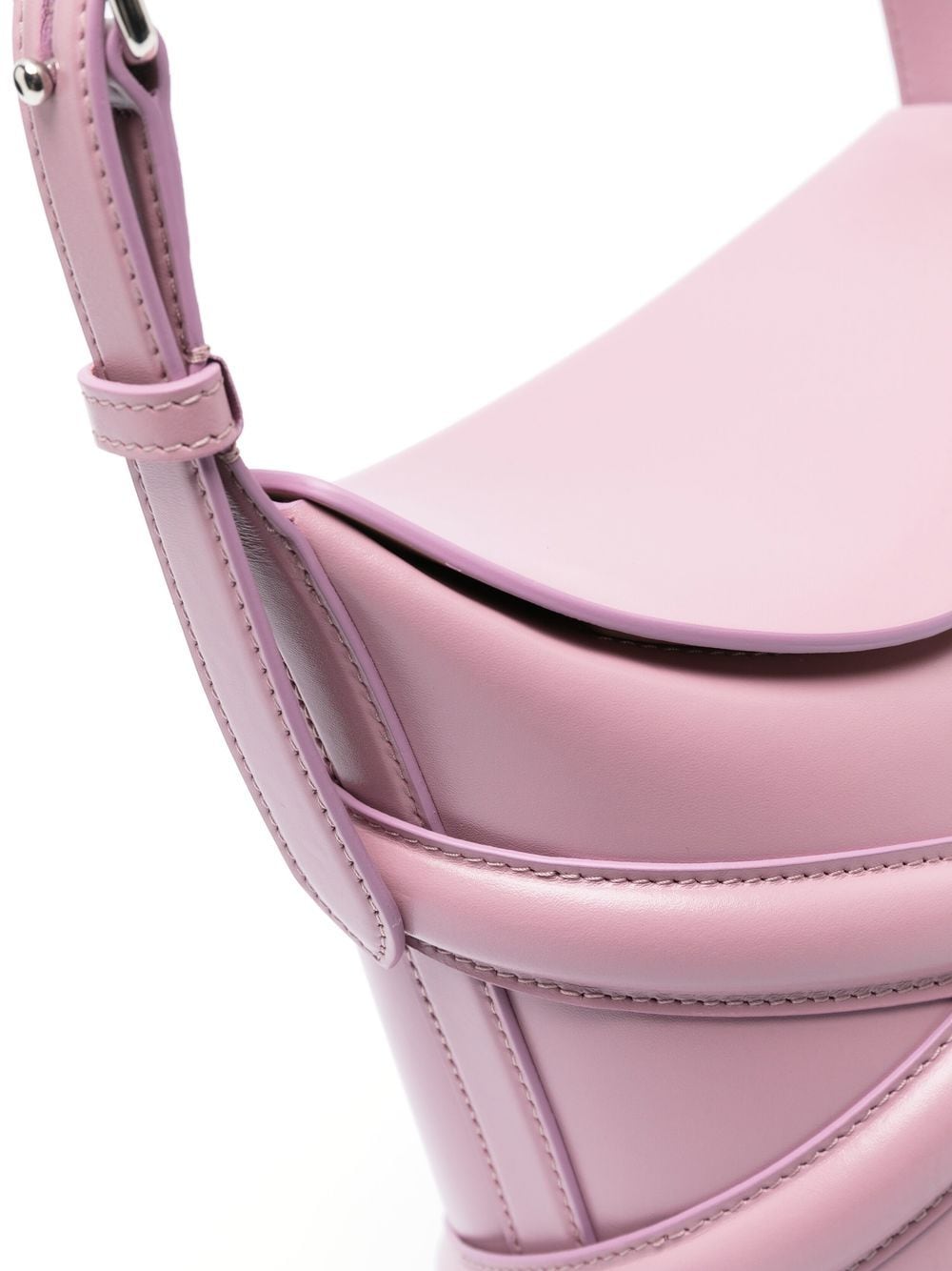 Alexander Mcqueen The Curve Bucket Bag Glam Steals