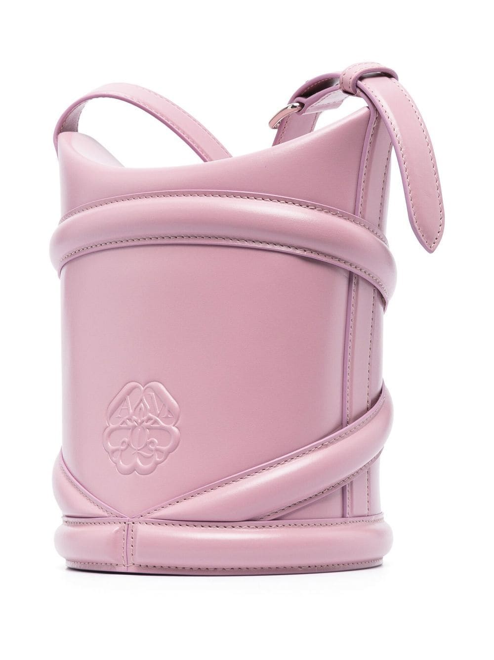 Alexander Mcqueen The Curve Bucket Bag Glam Steals