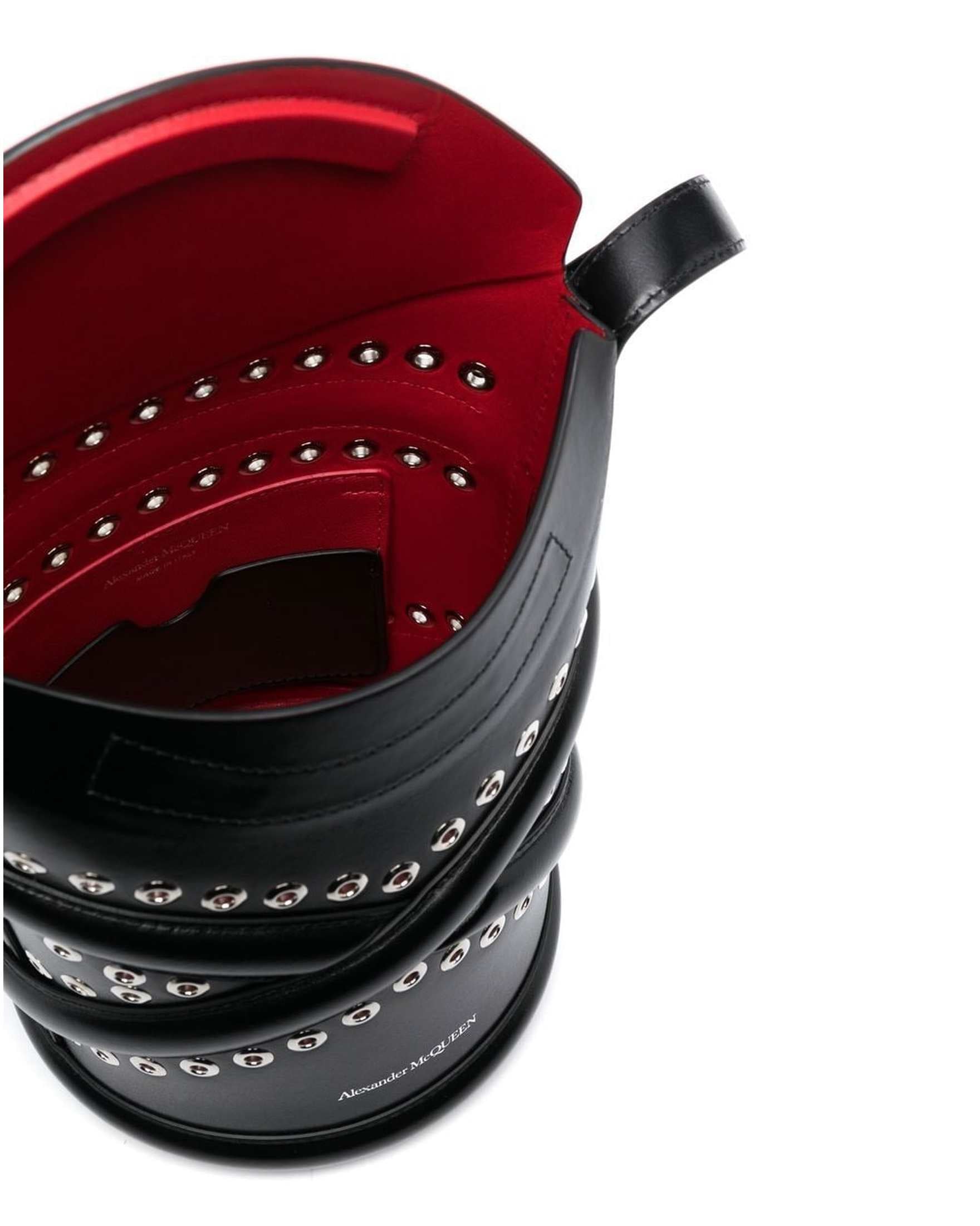 Alexander Mcqueen The Curve Studded Crossbody Bag Glam Steals