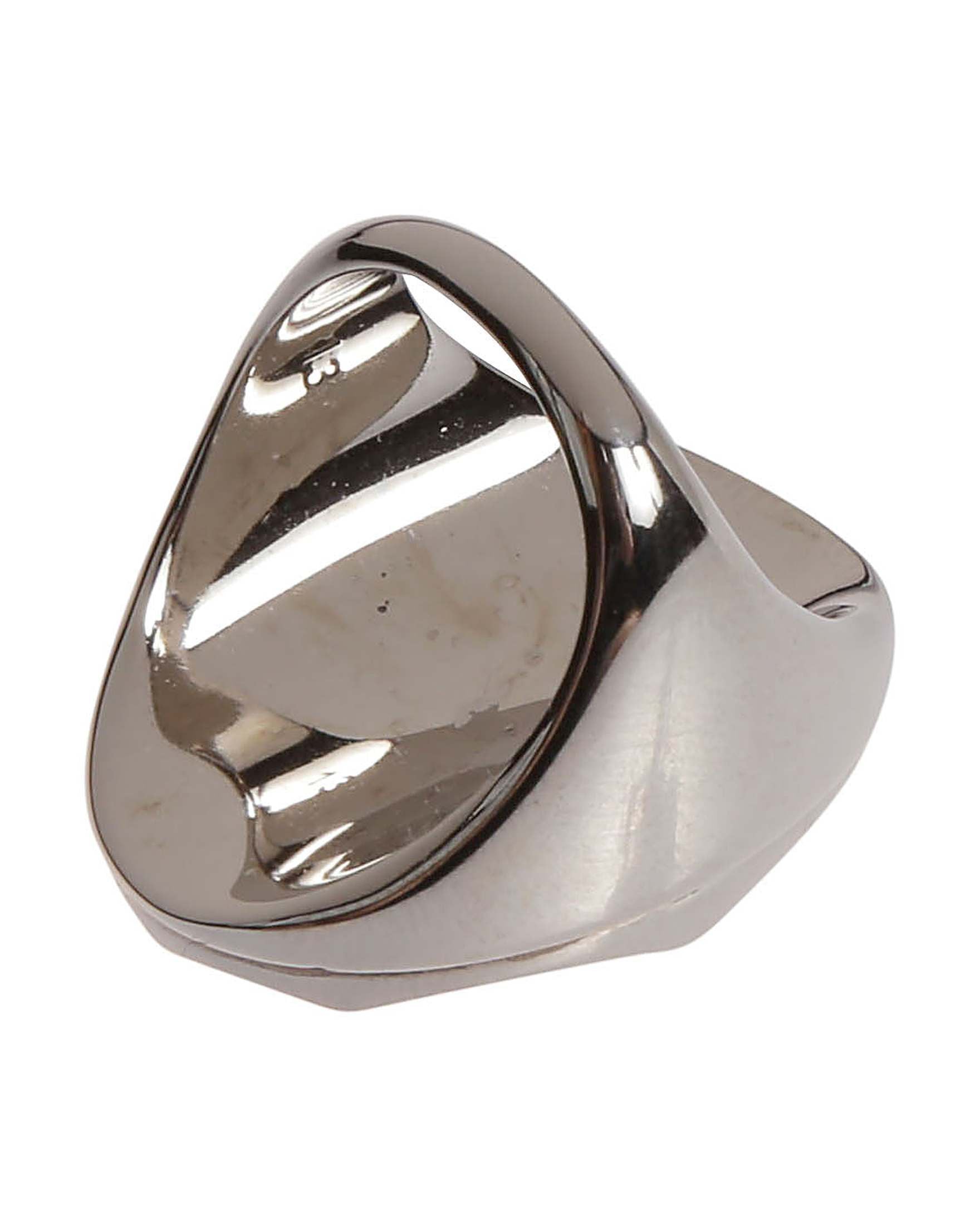 Alexander Mcqueen The Faceted Stone Ring Glam Steals