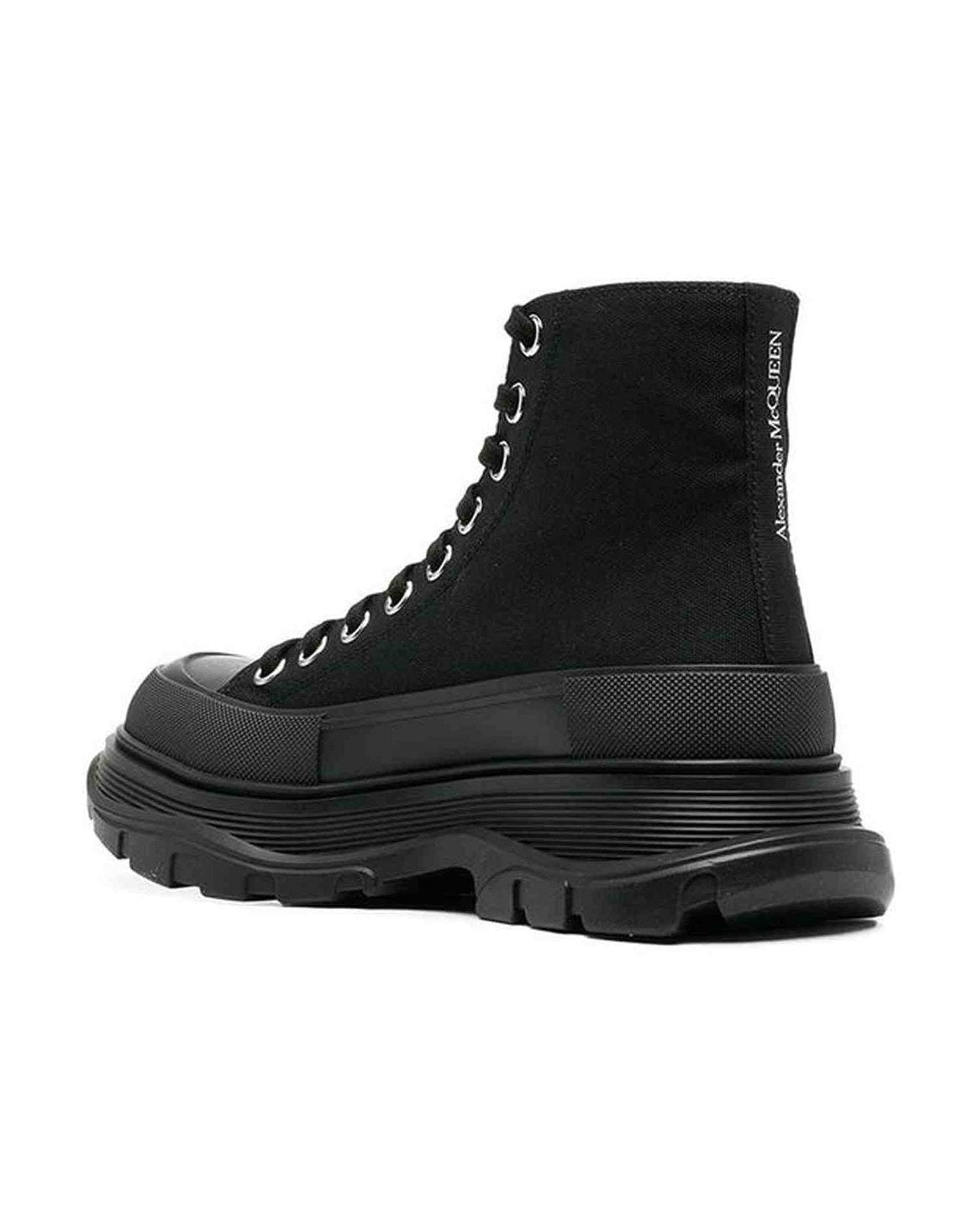 Alexander Mcqueen Tread Slick High Top Sneakers Glam Steals