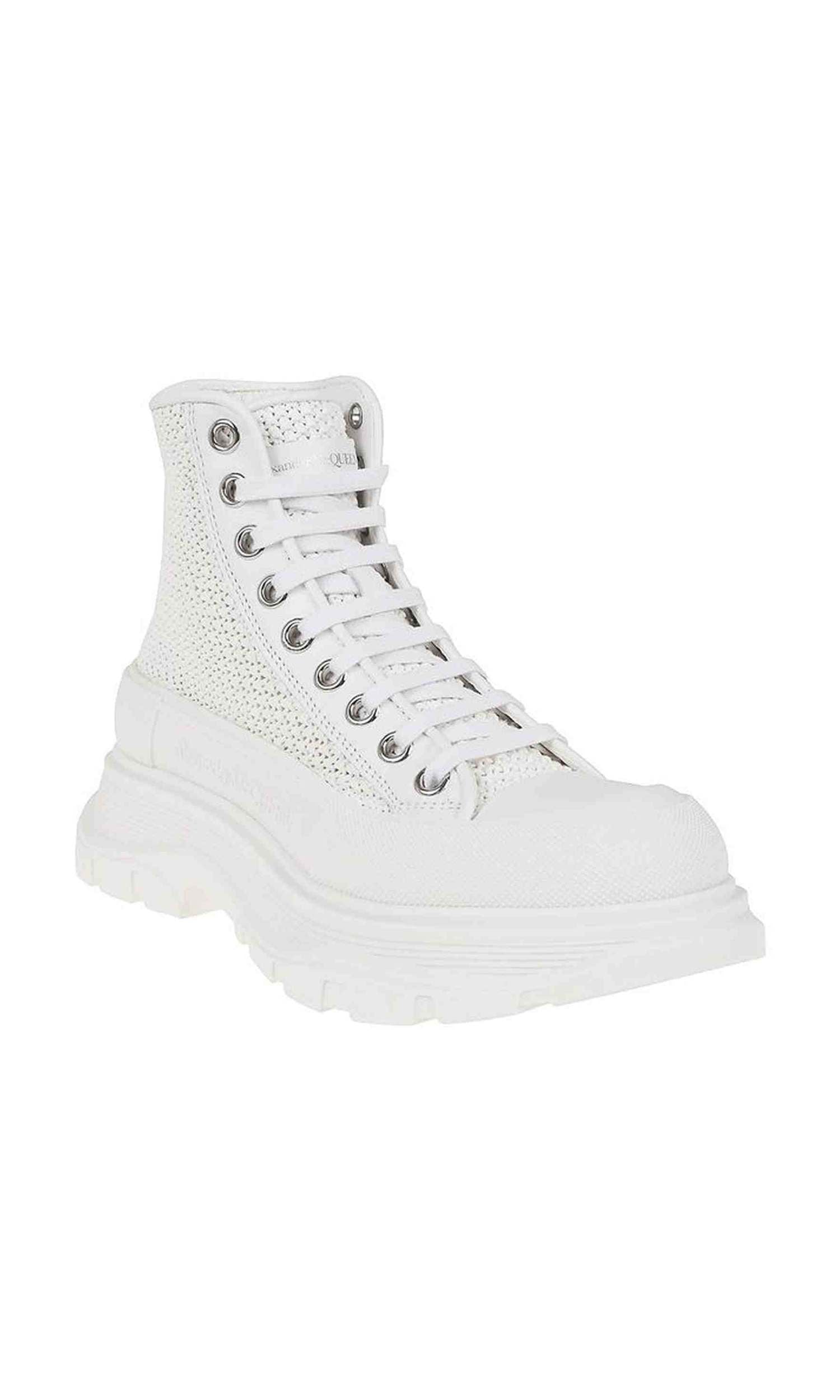 Alexander Mcqueen Tread Slick High Top Sneakers Glam Steals