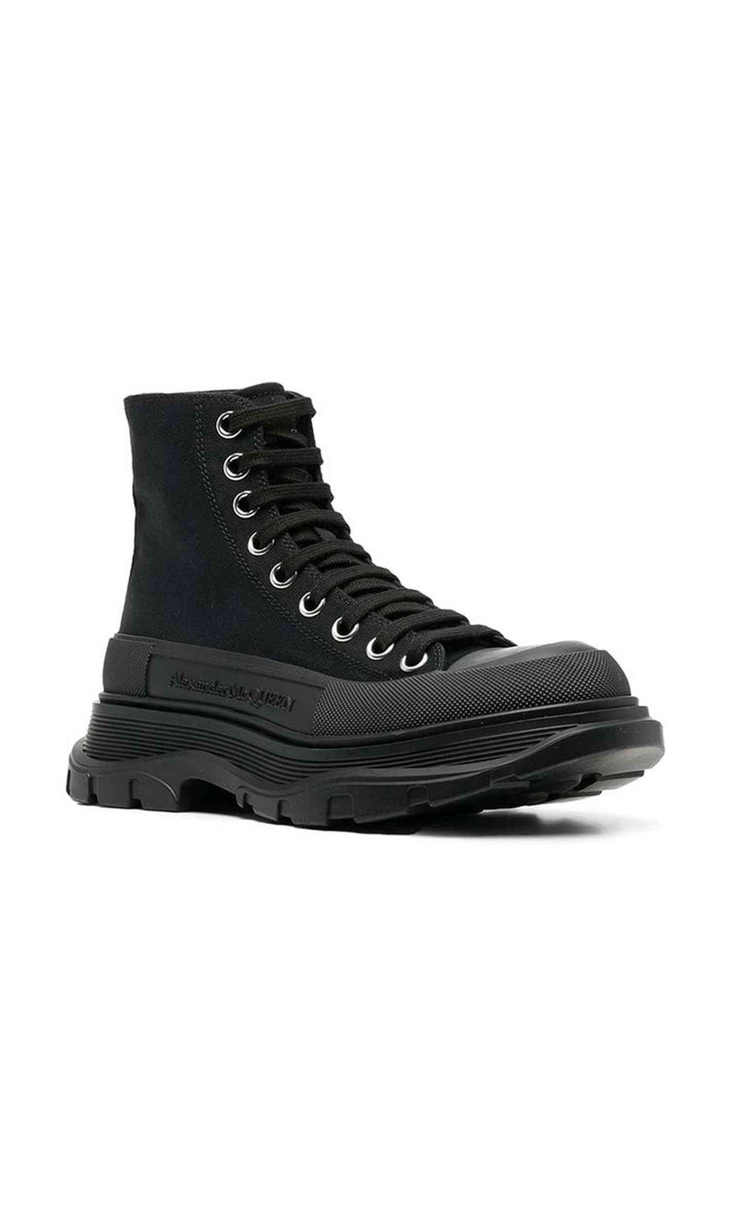 Alexander Mcqueen Tread Slick High Top Sneakers Glam Steals