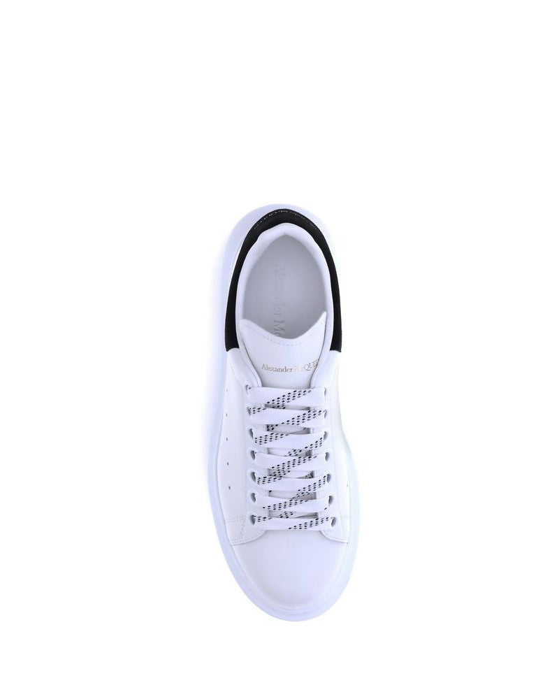 Alexander Mcqueen White Calf Leather Bos Taurus Platform Sneakers 