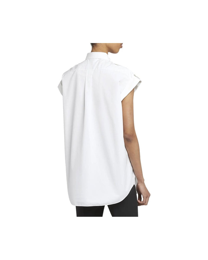 Alexander Mcqueen White Cotton Shirt Glam Steals