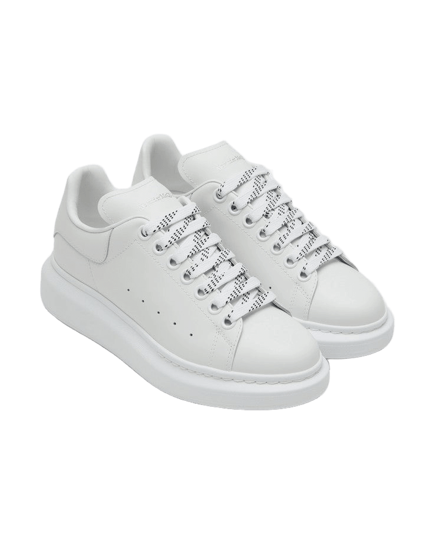 Alexander Mcqueen White Oversize Sneakers Glam Steals