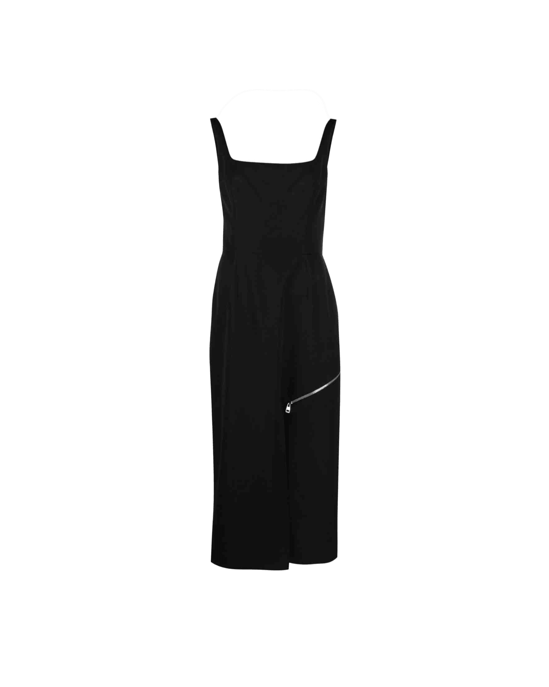 Alexander Mcqueen Zip Embellished Midi Dress Glam Steals