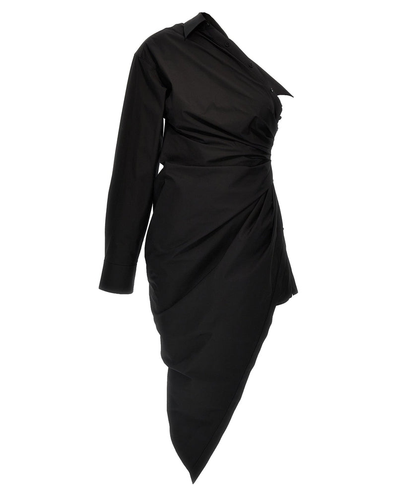 Alexander Wang Asymmetrical Shirt Dress Glam Steals