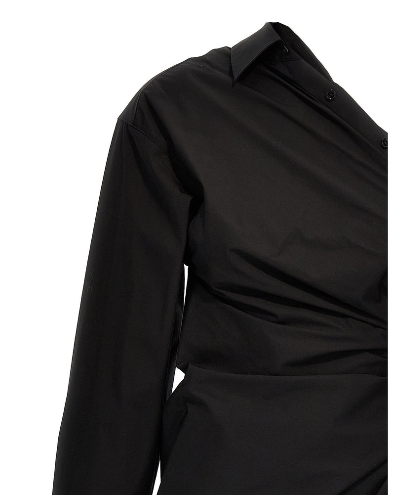 Alexander Wang Asymmetrical Shirt Dress Glam Steals